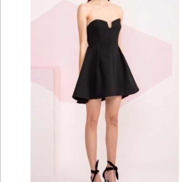 Keepsake formal short length dress strapless - Picture 4 of 4